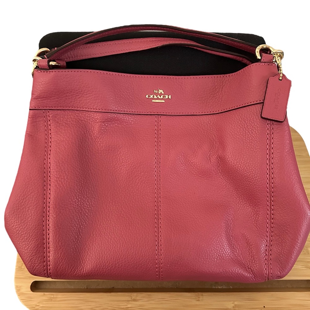 Coach Shoulder Bag in Rose Pink